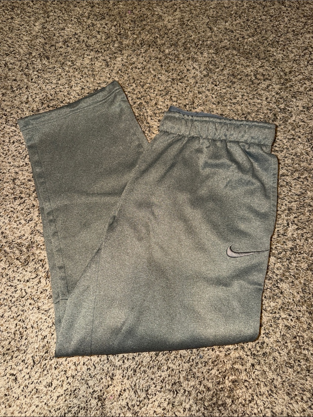 Nike Gray Sweats with Gray Swoosh Accent